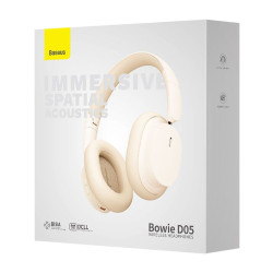 Baseus Bowie D05 Wireless Headphones Creamy-white | APLIUM