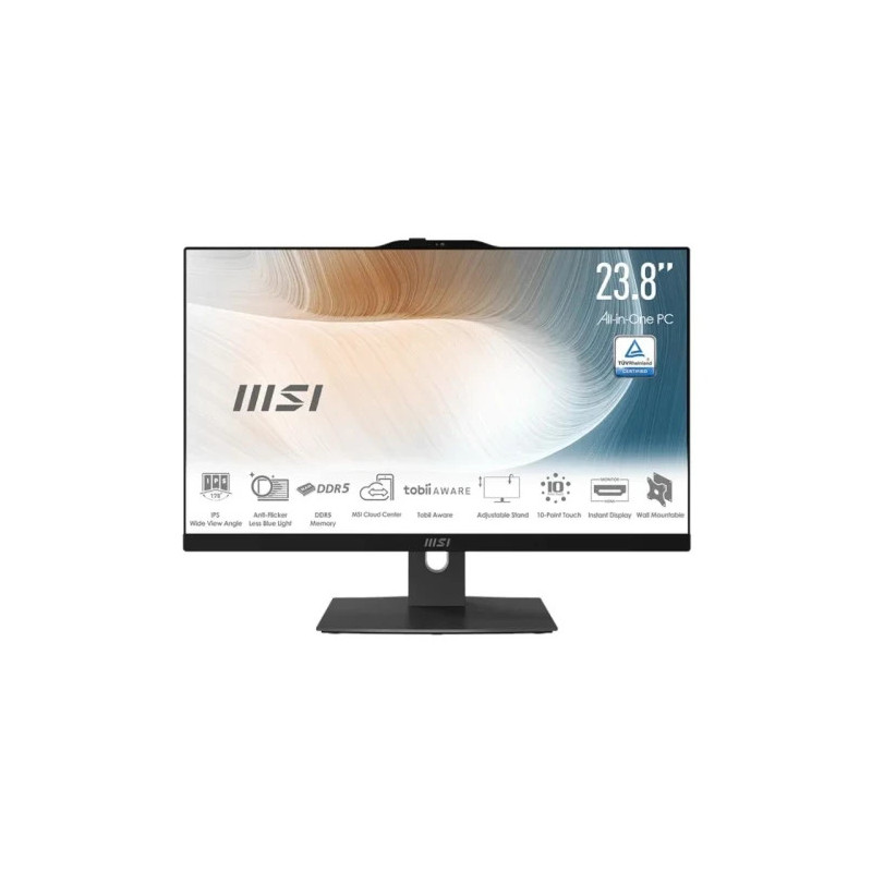 Msi Aio Modern AM242P 1M-1499ES. 23.8" IPS LED FHD. Uma. So- | APLIUM