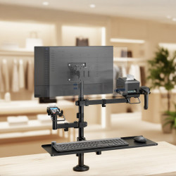 Tooq Soporte Mesa TPV/IMPRESORA/PANTALLAS/TERMINAL/TECL | APLIUM
