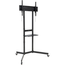 Soporte de Suelo Inclinable con Ruedas TooQ KEFRÉN FS1150M-B | APLIUM