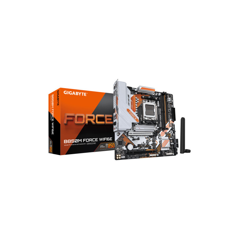 Placa Gigabyte B850M Force WF6E,AMD,AM5,B850,2DDR5,128GB,1HD | APLIUM