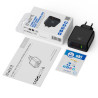 (ABM) Ewent Cargador Gan Fast De 65W, 3 Puertos (2 Usb-c Pd | APLIUM