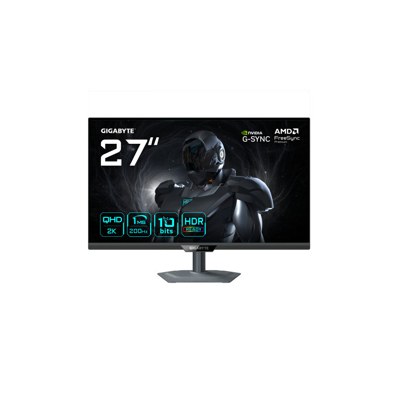 GIGABYTE G27Q2 Monitor Gaming 27” 2K QHD - 2560 x 1440, 200H | APLIUM