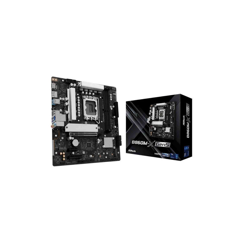 Placa Asrock B860M-X GEN5,INTEL,1851,B860,2DDR5,128GB,1HDMI+ | APLIUM