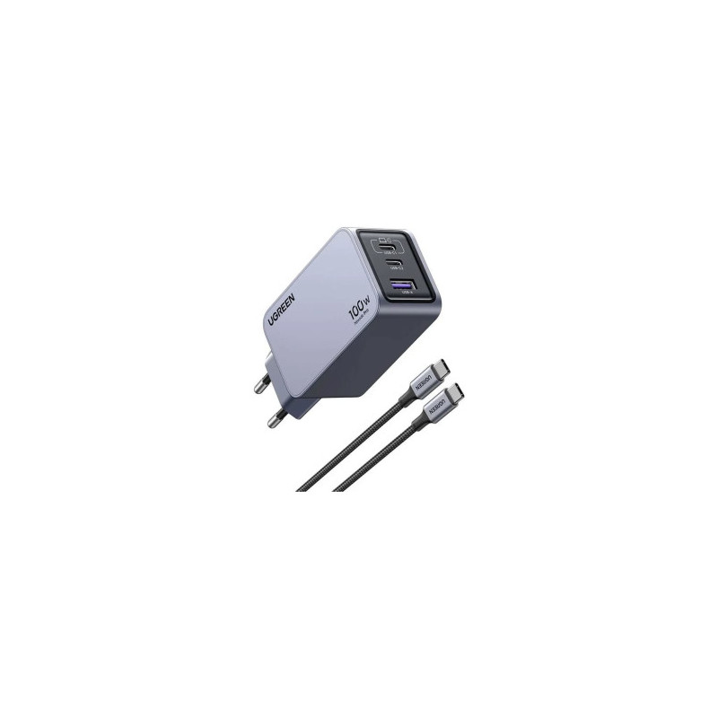 Ugreen Nexode Pro EU 3-Port GaN PD Fast Charger With USB-C C | APLIUM