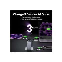 Ugreen Nexode Pro EU 3-Port GaN PD Fast Charger With USB-C C | APLIUM