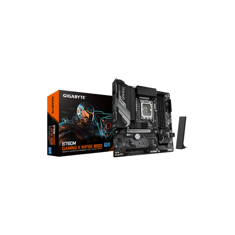 Placa Gigabyte B760M Gaming X WF6E GEN5,INTEL,1700,B760,4DDR | APLIUM