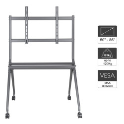 Ewent EW1542 soporte para pantalla de señalización 2,18 m (8 | APLIUM