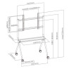 Ewent EW1542 soporte para pantalla de señalización 2,18 m (8 | APLIUM
