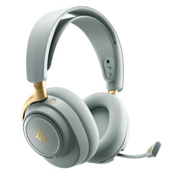 Auriculares Steelseries - Arctis Nova Elite Sage Gold (61663 | APLIUM