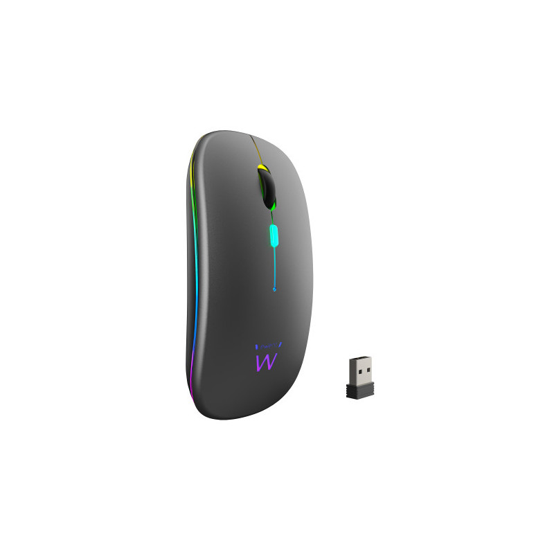 Ewent Ratón Inalámbrico Recargable Dual Conexión BLUETOOTH/W | APLIUM