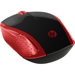 HP Ratón inalámbrico 200 (Rojo imperial) | APLIUM
