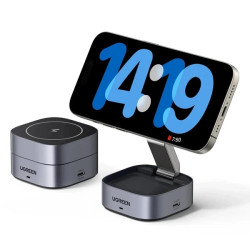 Ugreen 2-IN-1 Magnetic Wireless Charger | APLIUM