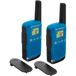 Pack 2 Walkie Talkie T42 Blue Motorola 59T42BLUEPACK | APLIUM