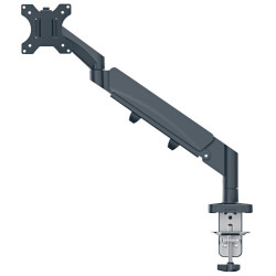 Brazo Para Un Monitor Ergo Spacesaving Color Gris Oscuro Lei | APLIUM