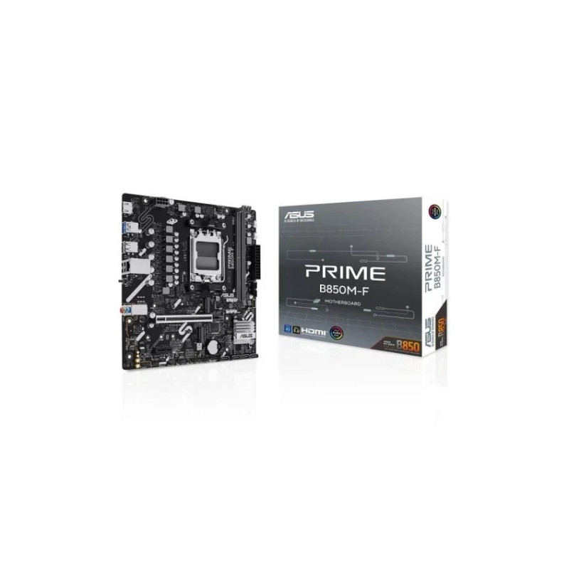 Placa Asus Prime B850M-F,AMD,AM5,B850,2DDR5,128GB,1HDMI,4SAT | APLIUM