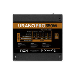 NOX Urano PRO 850W Bronze unidad de fuente de alimentación A | APLIUM