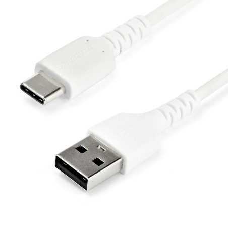Cable White USB 2.0 to USB C Cable 1m