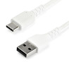 Cable White USB 2.0 to USB C Cable 1m