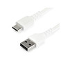 Cable White USB 2.0 to USB C Cable 1m