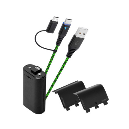 EgoGear SCH10-XX-GN cable USB 3 m USB A USB C Negro, Verde | APLIUM