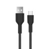 Ewent EC1134 cable USB USB 2.0 1 m USB A USB C Negro, Blanco | APLIUM