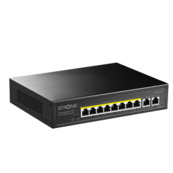Strong Switch 8 PoE Con 2 Enlaces Ascendentes Ethernet | APLIUM