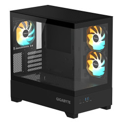 GIGABYTE C201 PANORAMIC Caja de PC – Torre Media, m-ATX, sop | APLIUM