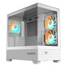 GIGABYTE C201 PANORAMIC ICE Caja para PC – Torre media, m-AT | APLIUM