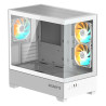 GIGABYTE C201 PANORAMIC ICE Caja para PC – Torre media, m-AT | APLIUM