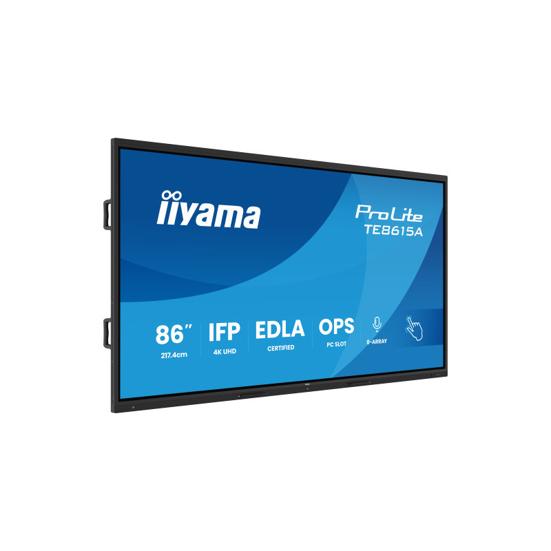 Iiyama Monitor Interactivo 86" EDLA,ANDROID 14, 16/128GB UHD | APLIUM