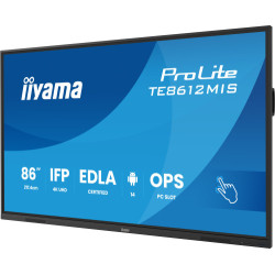 Monitor Interactivo Iiyama 86" Edla, Android 14, 8/128GB, 40 | APLIUM