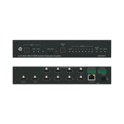 Kramer Avsm 2X1:8 4K60 USB-C/HDMI Switcher Distribution Ampl | APLIUM