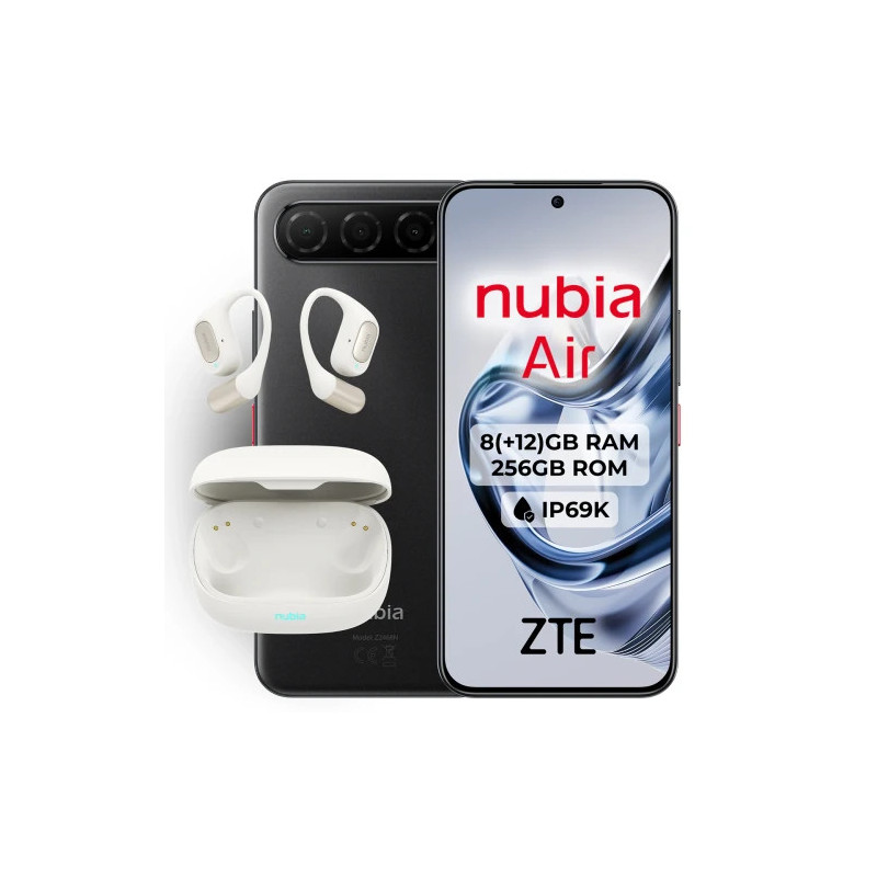 Zte Nubia Air Stream Black + Live Flip | APLIUM