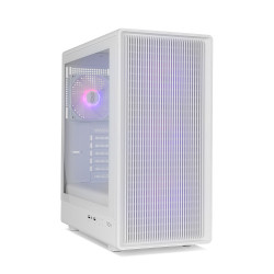 NOX Infinity IOTA Midi Tower Blanco | APLIUM