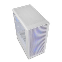 NOX Infinity IOTA Midi Tower Blanco | APLIUM