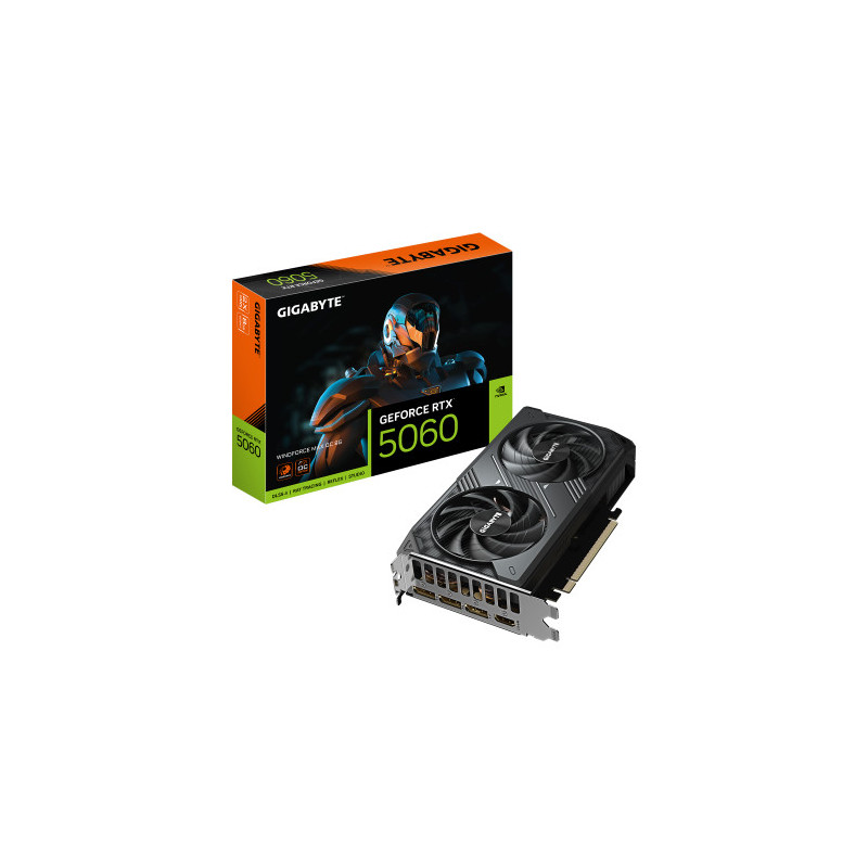Tarjeta Gráfica Gigabyte GeForce RTX 5060 WindForce Max OC/ | APLIUM