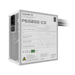 GIGABYTE P650SS ICE Fuente de Alimentación - PCIe 5.0, 80 PL | APLIUM