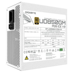 GIGABYTE UD850GM PG5 V2 ICE unidad de fuente de alimentación | APLIUM