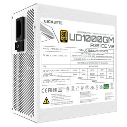 GIGABYTE UD1000GM PG5 V2 ICE Fuente de Alimentación – PCIe G | APLIUM