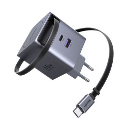 Ugreen 45W 1C1A Gan Fast Charger With Retractable Usb-c Cabl | APLIUM