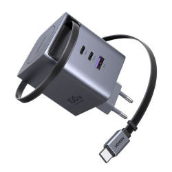 Ugreen 100W Gan Fast Charger With Retractable Cable | APLIUM