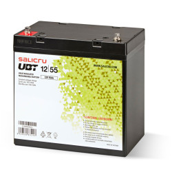 Salicru Bateria Ubt 12/55 Agm Recargable De 55 AH/ 12 V | APLIUM