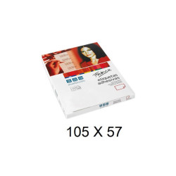 Caja 100 Hojas Etiquetas Adhesivas Ilc Blanca 105X57 Fabrisa | APLIUM
