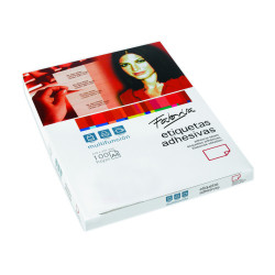 Caja 100 Hojas Etiquetas Adhesivas Ilc Blanca 105X35 Fabrisa | APLIUM