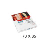 Caja 100 Hojas Etiquetas Adhesivas Ilc Blanca 70X35 Fabrisa | APLIUM