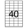 Caja 100 Hojas Etiquetas Adhesivas Ilc Blanca 52,5X29,7 Fabr | APLIUM