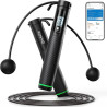 Renpho Smart Jump Rope - Additional Cordless Option - Black | APLIUM