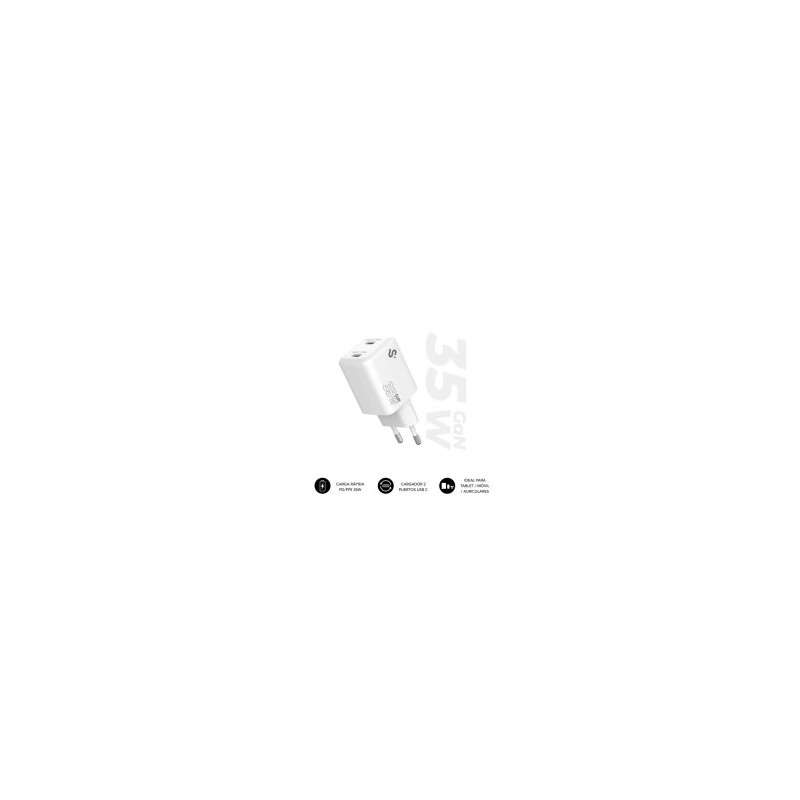 SUBCHG-6G3520 - Cargador de Pared GaN Subblim 35W Charger | APLIUM