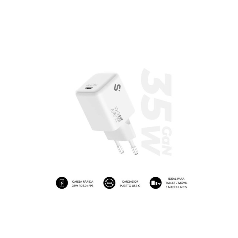 Subblim Cargador Gan 35W Charger USB C | APLIUM
